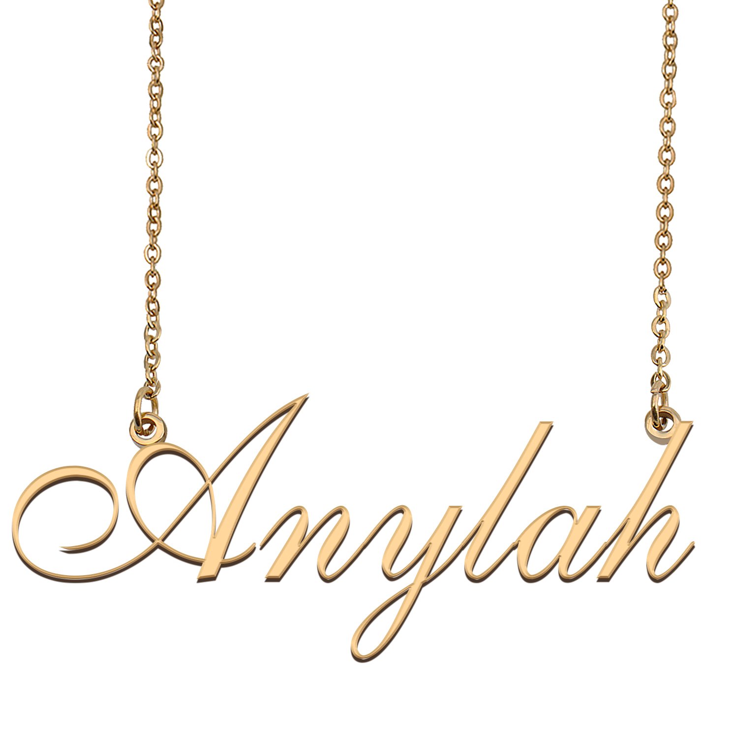Customized Simple My Name Necklace Jewelry Gifts for Girls Anylah