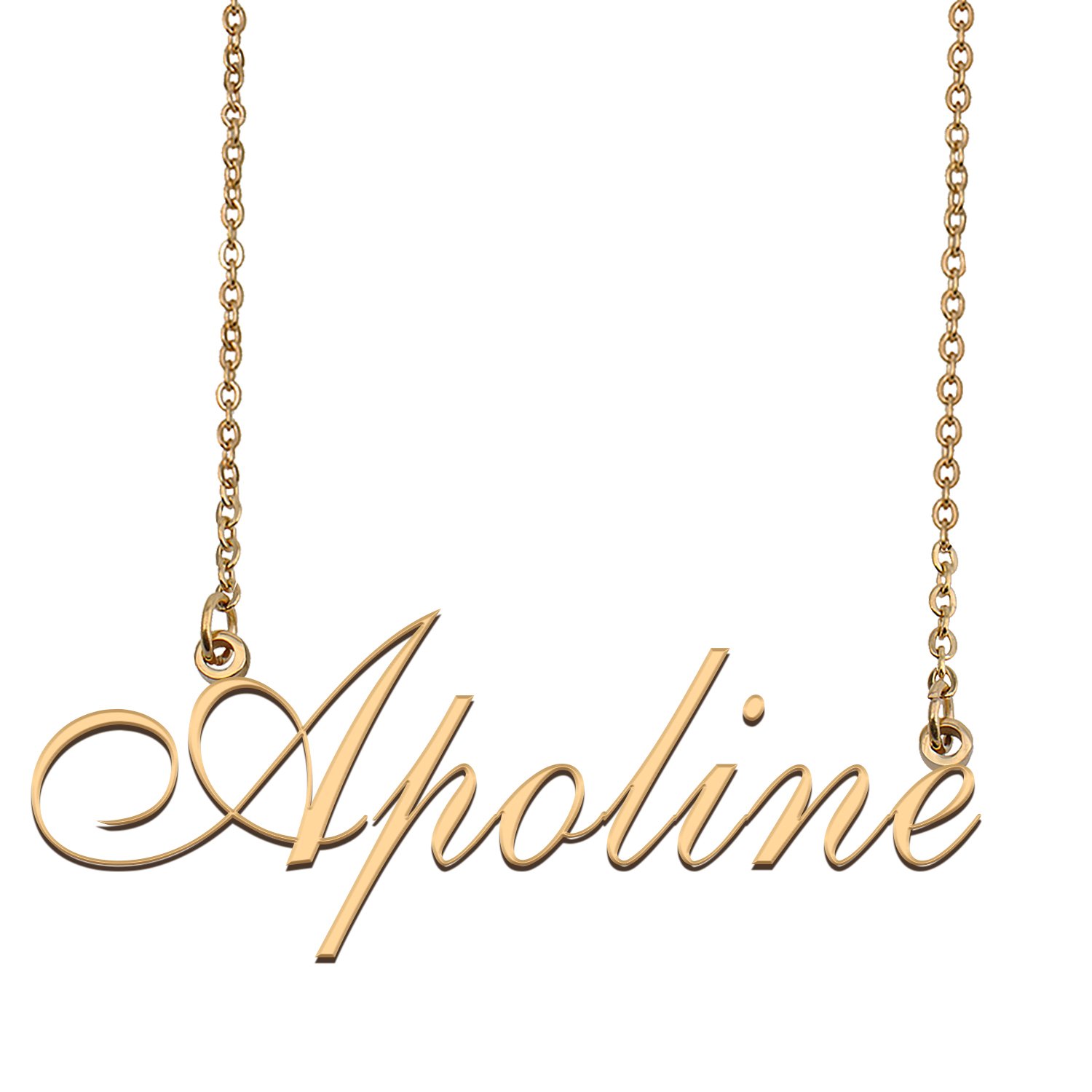 Customized Simple My Name Necklace Jewelry Gifts for Girls Apoline
