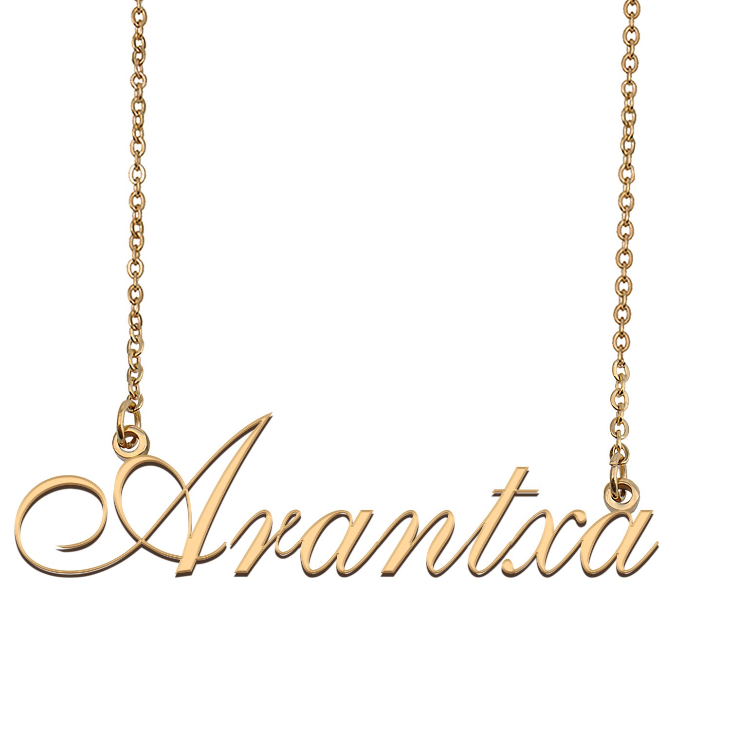 Customized Simple My Name Necklace Jewelry Gifts for Girls Arantxa