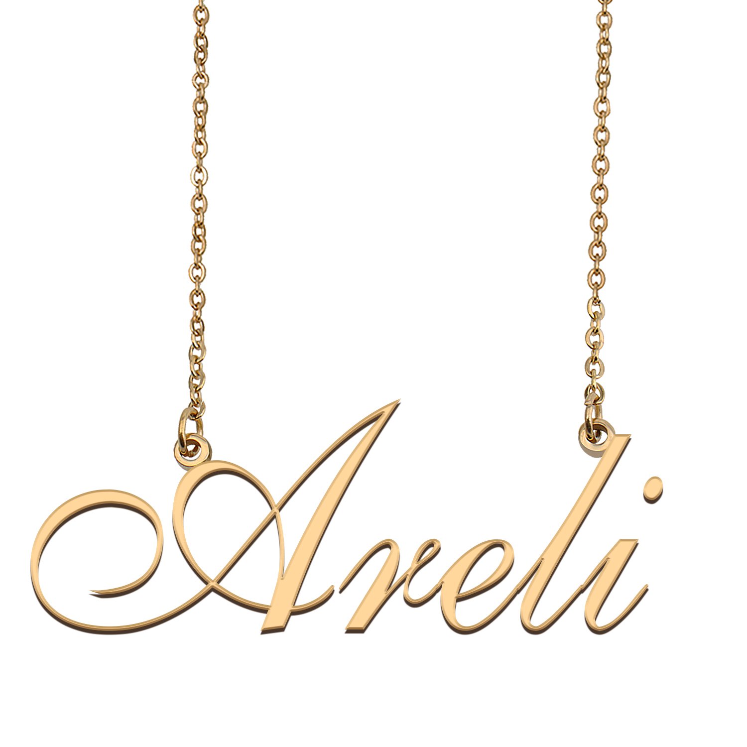 Customized Simple My Name Necklace Jewelry Gifts for Girls Areli