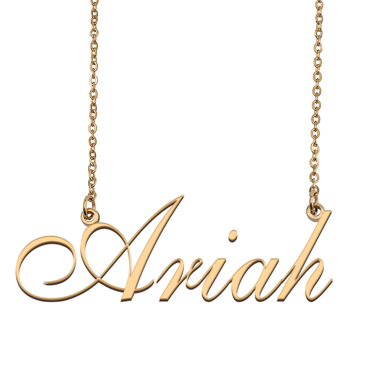 Customized Simple My Name Necklace Jewelry Gifts for Girls Ariah