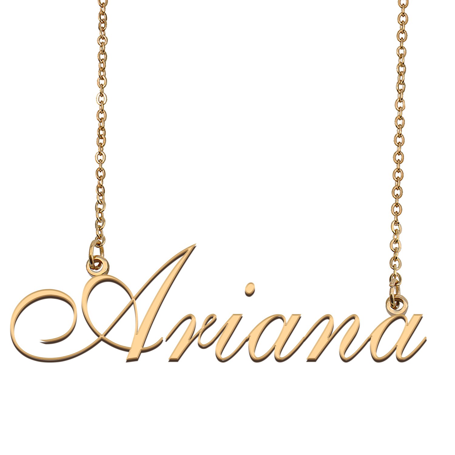 Customized Simple My Name Necklace Jewelry Gifts for Girls Ariana