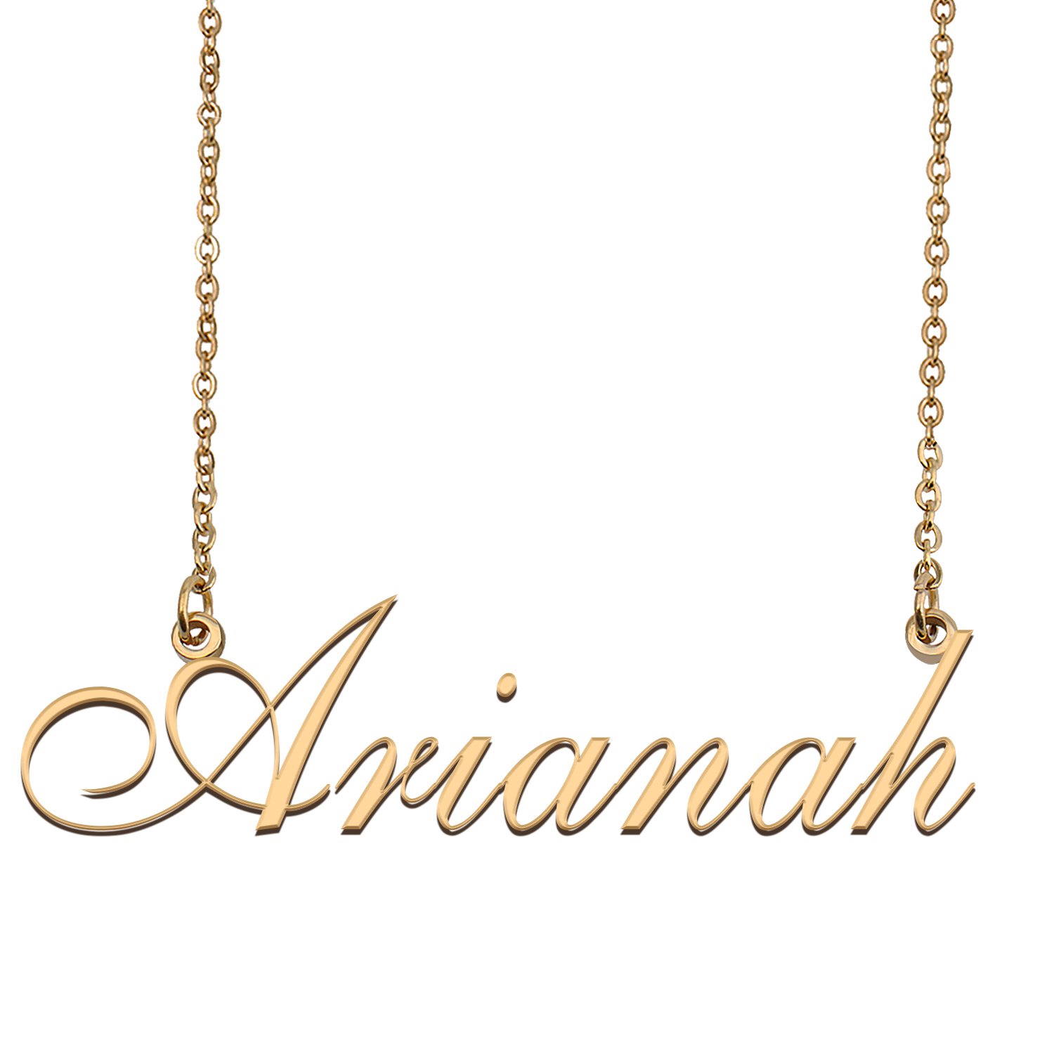 Customized Simple My Name Necklace Jewelry Gifts for Girls Arianah