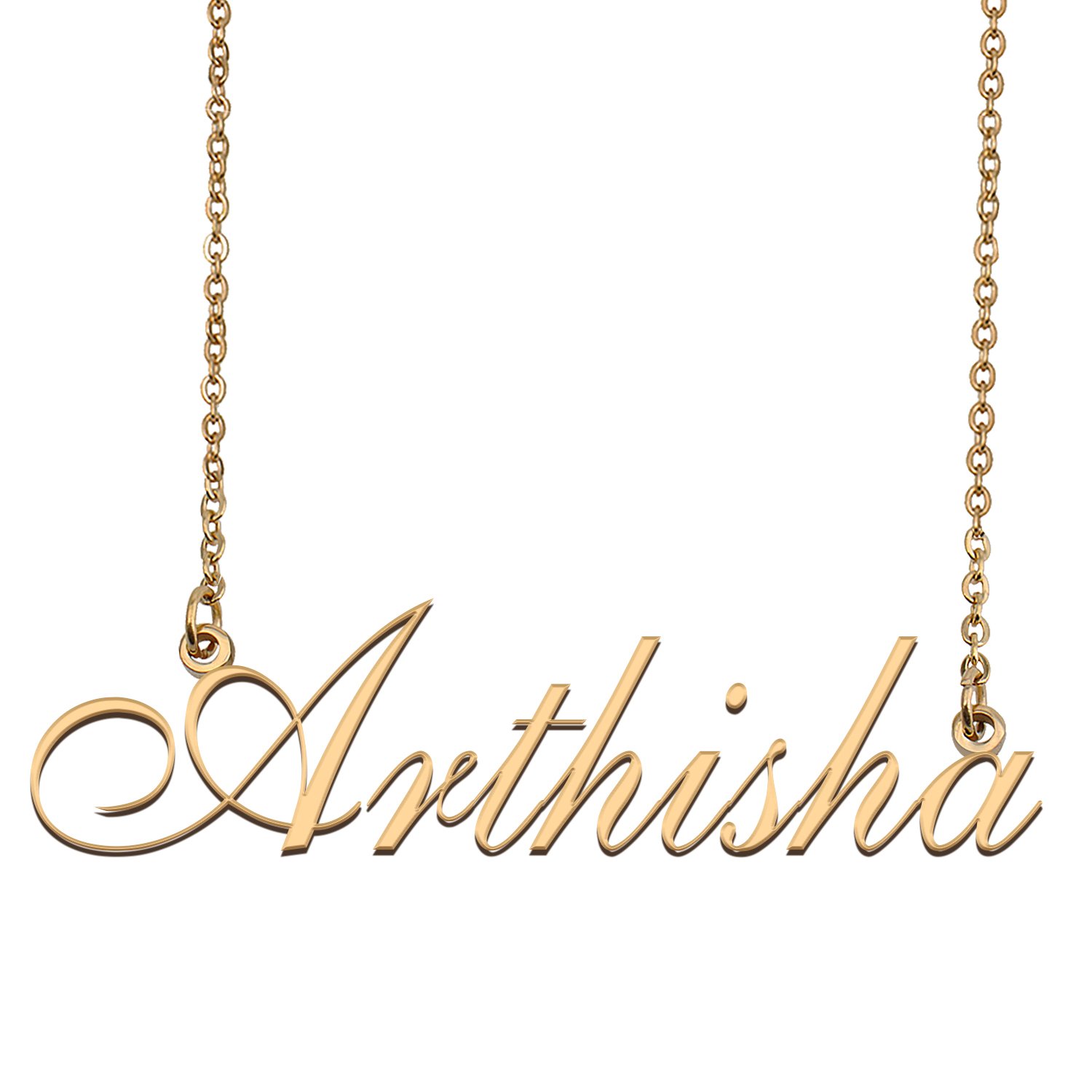 Customized Simple My Name Necklace Jewelry Gifts for Girls Arthisha