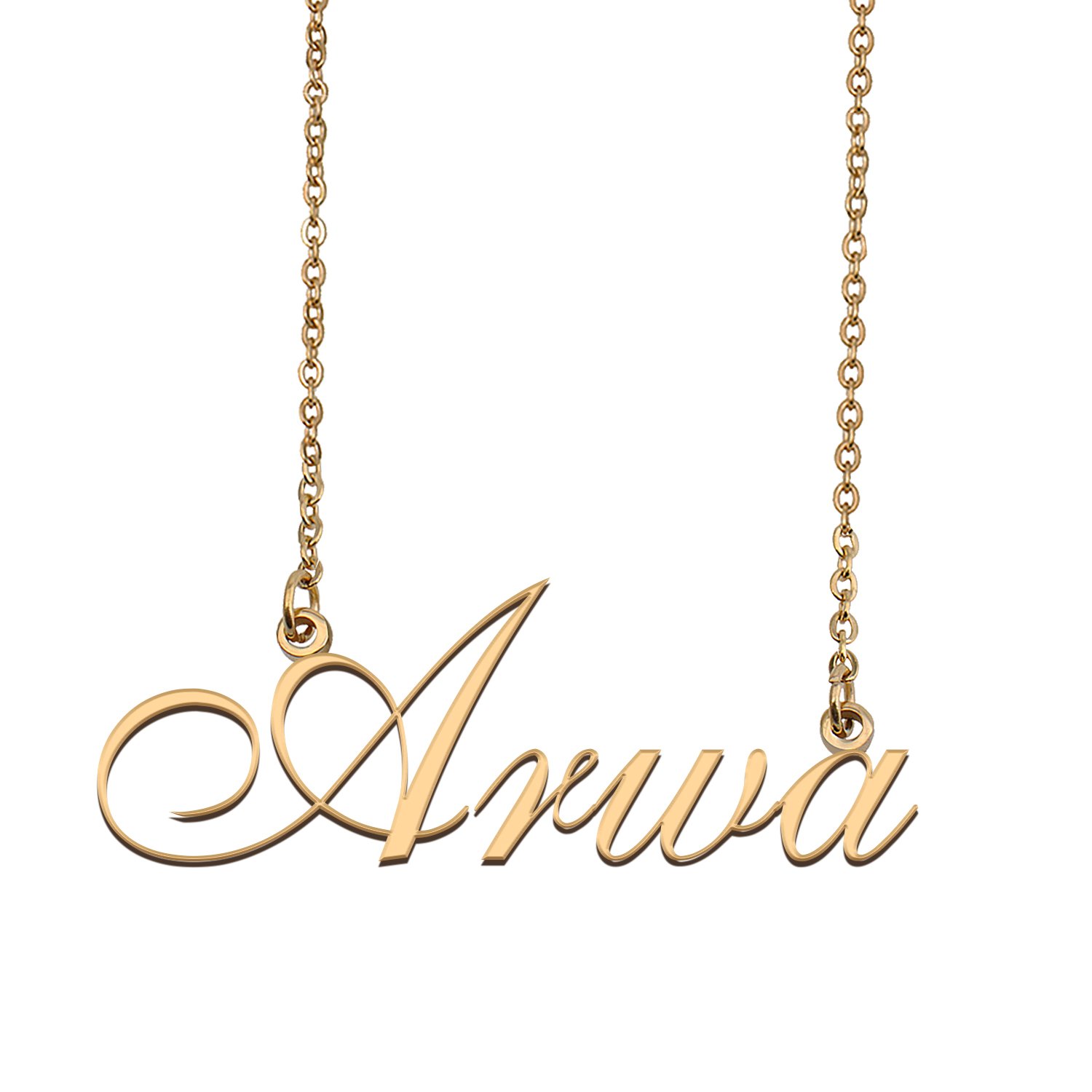 Customized Simple My Name Necklace Jewelry Gifts for Girls Arwa