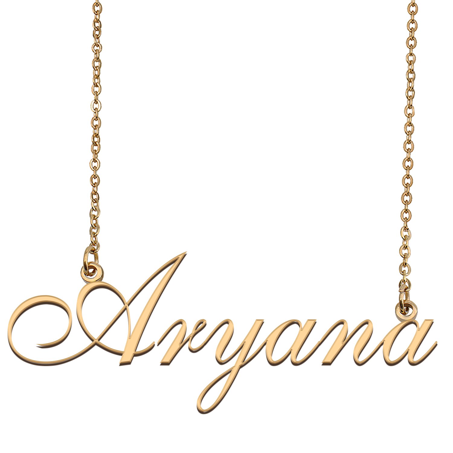 Customized Simple My Name Necklace Jewelry Gifts for Girls Aryana
