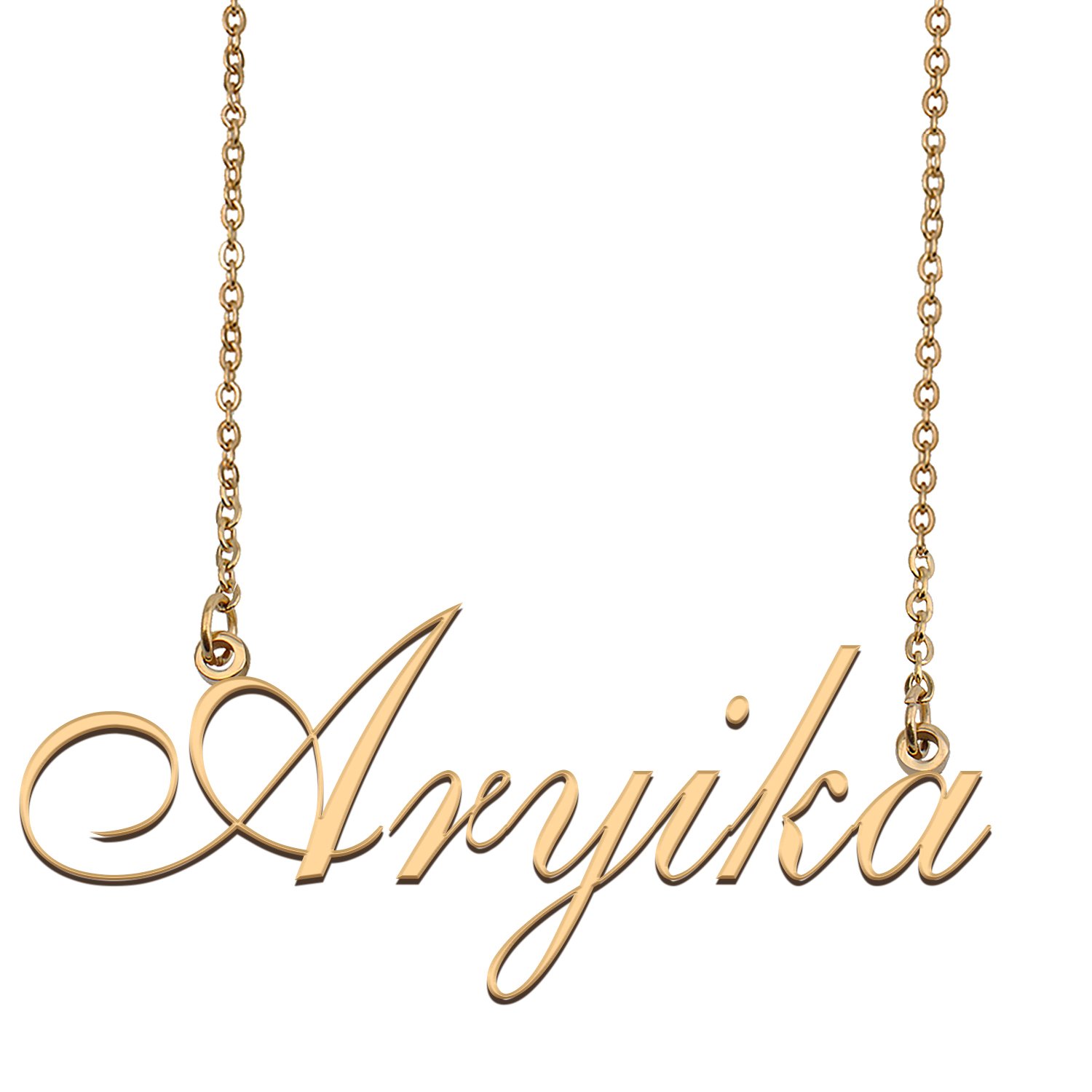 Customized Simple My Name Necklace Jewelry Gifts for Girls Aryika