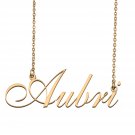 Customized Simple My Name Necklace Jewelry Gifts for Girls Aubri