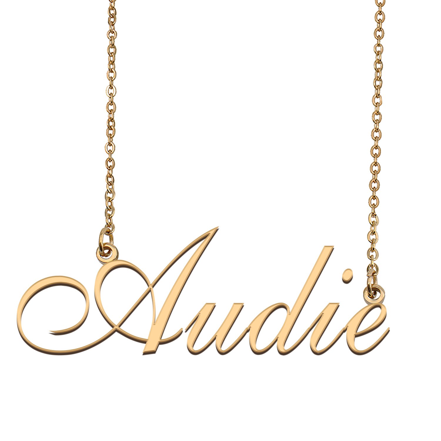 Customized Simple My Name Necklace Jewelry Gifts for Girls Audie