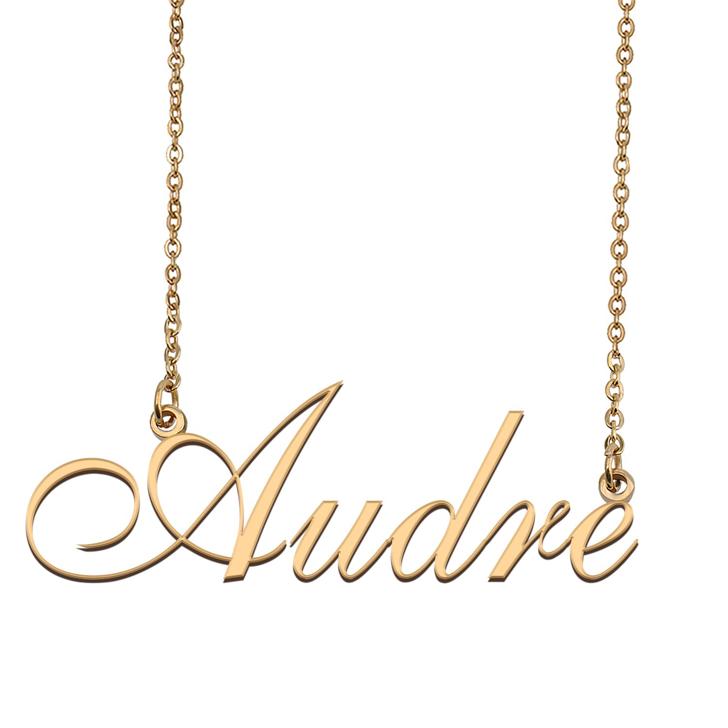 Customized Simple My Name Necklace Jewelry Gifts for Girls Audre