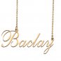 Custom Nameplate Necklace Personalized Jewelry Gifts for Women Baclay