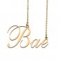 Custom Nameplate Necklace Personalized Jewelry Gifts for Women Bae