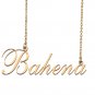 Custom Nameplate Necklace Personalized Jewelry Gifts for Women Bahena