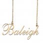 Custom Nameplate Necklace Personalized Jewelry Gifts for Women Baleigh