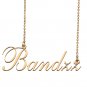 Custom Nameplate Necklace Personalized Jewelry Gifts for Women Bandzz