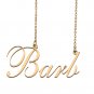 Custom Nameplate Necklace Personalized Jewelry Gifts for Women Barb