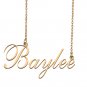 Custom Nameplate Necklace Personalized Jewelry Gifts for Women Baylee
