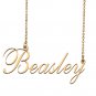 Custom Nameplate Necklace Personalized Jewelry Gifts for Women Beasley