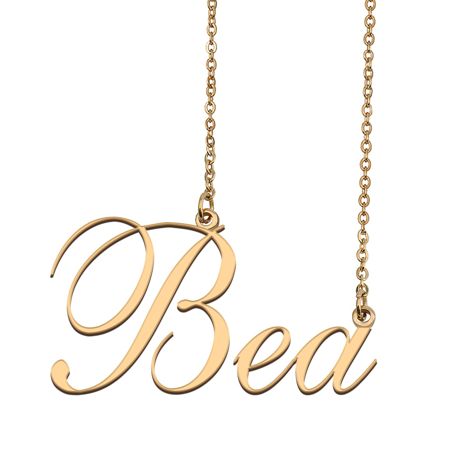 Custom Nameplate Necklace Personalized Jewelry Gifts for Women Berit