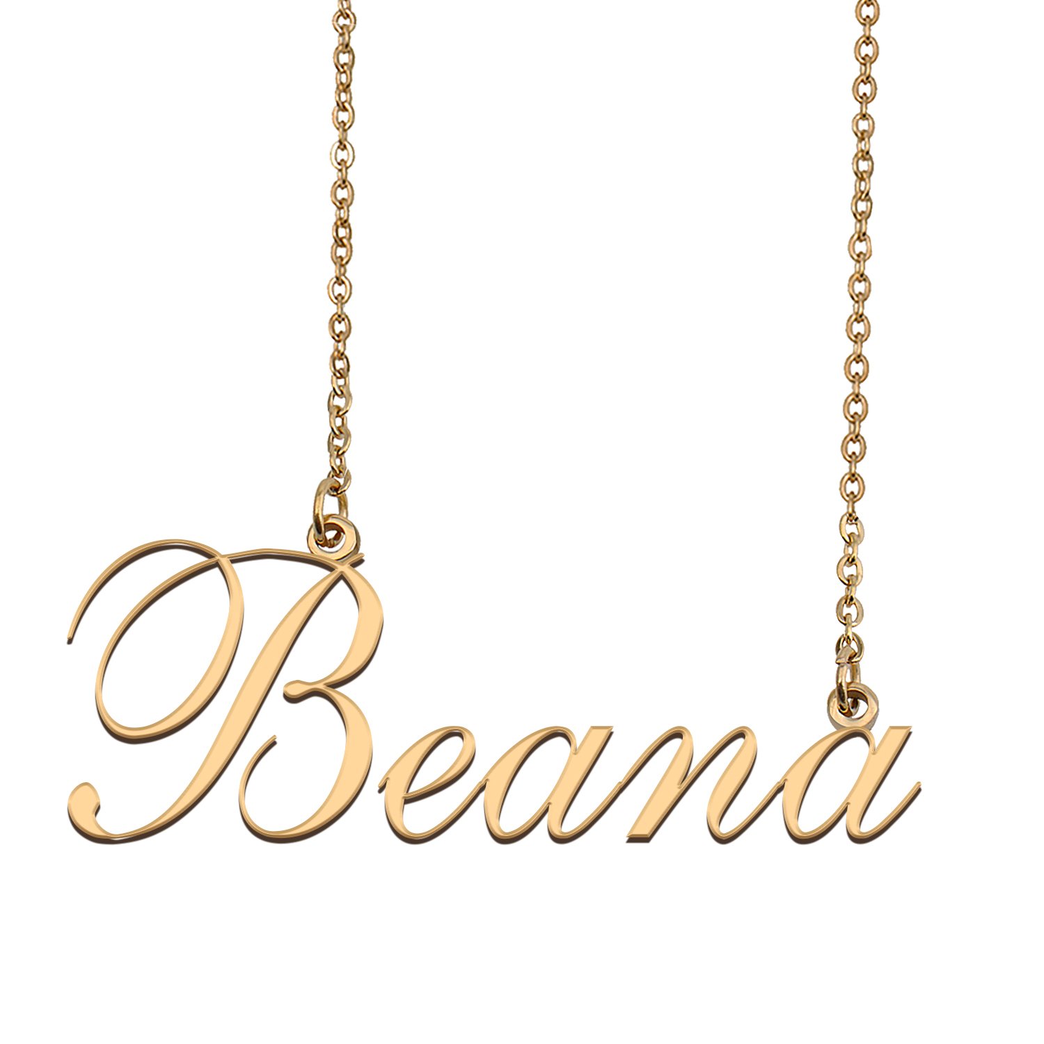 Custom Nameplate Necklace Personalized Jewelry Gifts for Women Berlyn