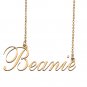Custom Nameplate Necklace Personalized Jewelry Gifts for Women Bernadette