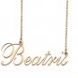 Custom Nameplate Necklace Personalized Jewelry Gifts for Women Beron
