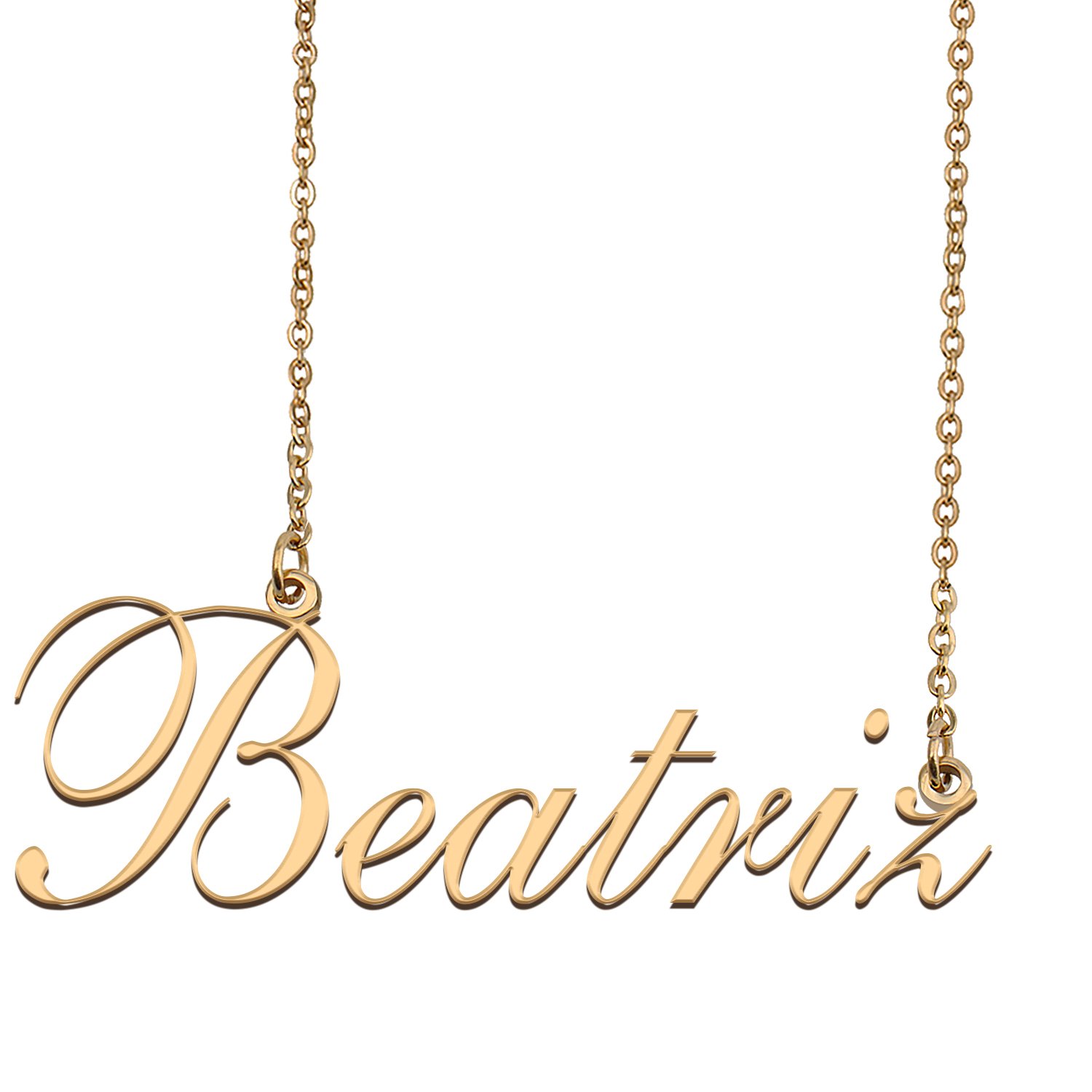 Custom Nameplate Necklace Personalized Jewelry Gifts for Women Berri