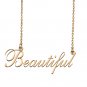Custom Nameplate Necklace Personalized Jewelry Gifts for Women Best