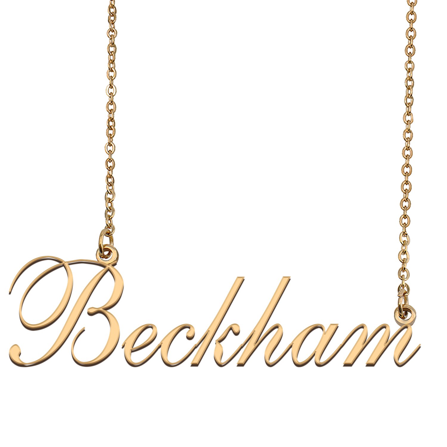 Custom Nameplate Necklace Personalized Jewelry Gifts for Women Bethi
