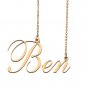 Custom Nameplate Necklace Personalized Jewelry Gifts for Women Birby