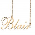 Custom Nameplate Necklace Personalized Jewelry Gifts for Women Blair
