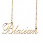 Custom Nameplate Necklace Personalized Jewelry Gifts for Women Blasian