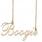 Custom Nameplate Necklace Personalized Jewelry Gifts for Women Boogie