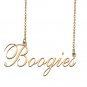 Custom Nameplate Necklace Personalized Jewelry Gifts for Women Boogies