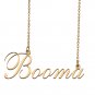 Custom Nameplate Necklace Personalized Jewelry Gifts for Women Booma