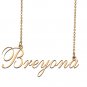 Custom Nameplate Necklace Personalized Jewelry Gifts for Women Breyona