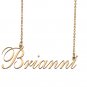 Custom Nameplate Necklace Personalized Jewelry Gifts for Women Brianni