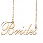 Custom Nameplate Necklace Personalized Jewelry Gifts for Women Brides