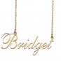 Custom Nameplate Necklace Personalized Jewelry Gifts for Women Bridget