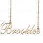 Custom Nameplate Necklace Personalized Jewelry Gifts for Women Brooklee