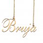 Custom Nameplate Necklace Personalized Jewelry Gifts for Women Bruja