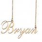 Custom Nameplate Necklace Personalized Jewelry Gifts for Women Bryan