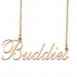 Custom Nameplate Necklace Personalized Jewelry Gifts for Women Buddies