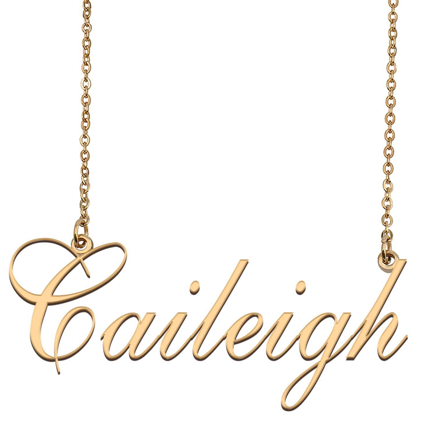 Custom Nameplate Necklace Personalized Jewelry Gifts for Women Caileigh