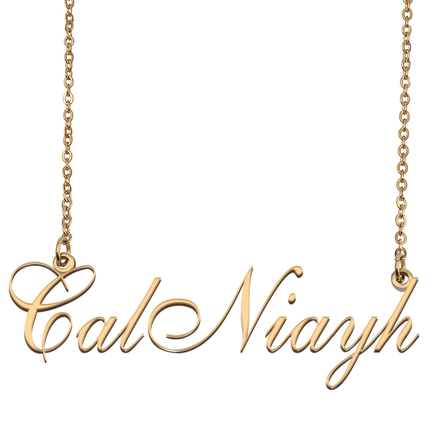 Custom Made Dainty My Name Necklace Best Friendship Jewelry Gifts for Her CalNiayh