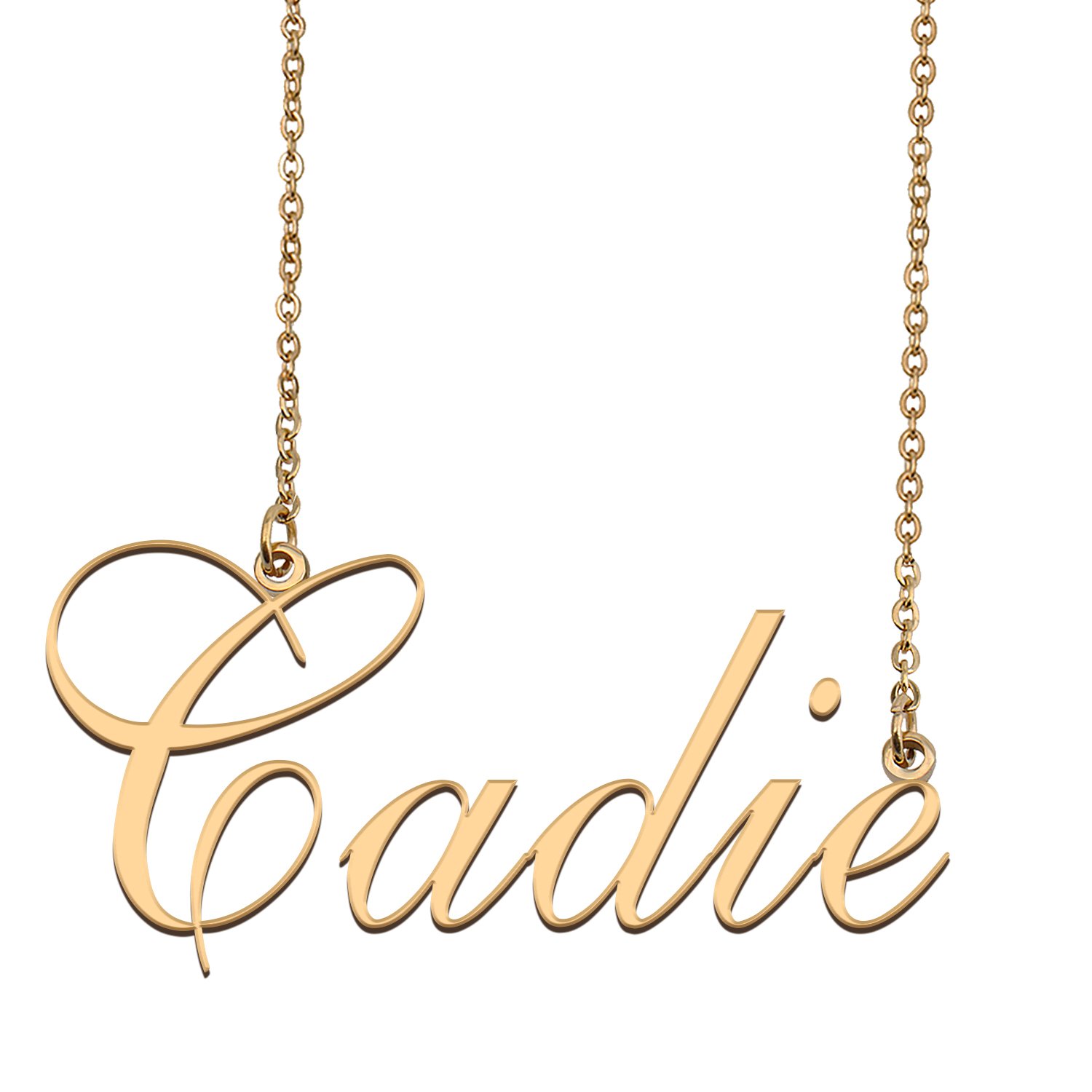 Custom Made Dainty My Name Necklace Best Friendship Jewelry Gifts for Her Camo