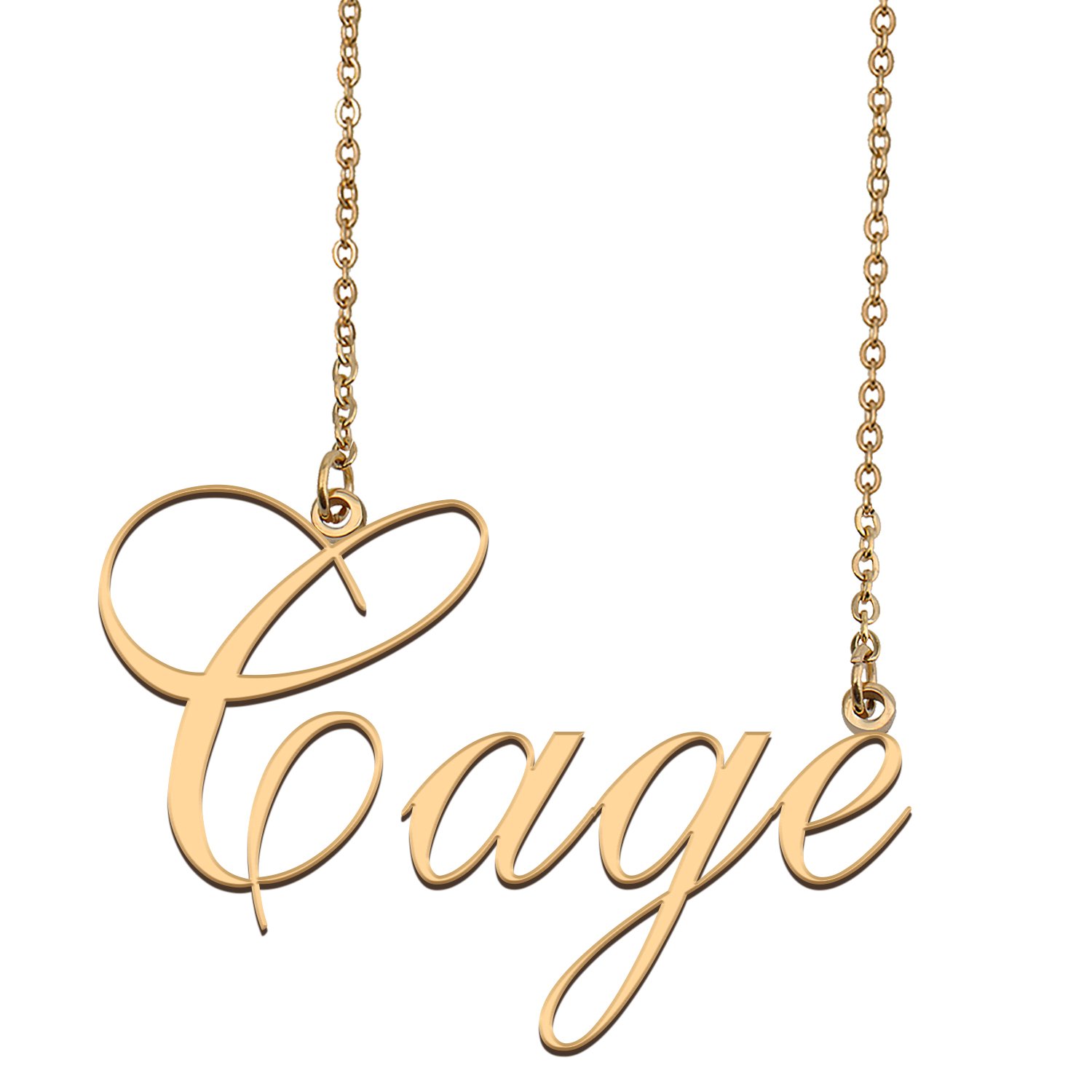 Custom Made Dainty My Name Necklace Best Friendship Jewelry Gifts for Her Campbell