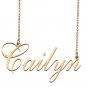 Custom Made Dainty My Name Necklace Best Friendship Jewelry Gifts for Her Candi