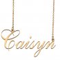 Custom Made Dainty My Name Necklace Best Friendship Jewelry Gifts for Her Candy