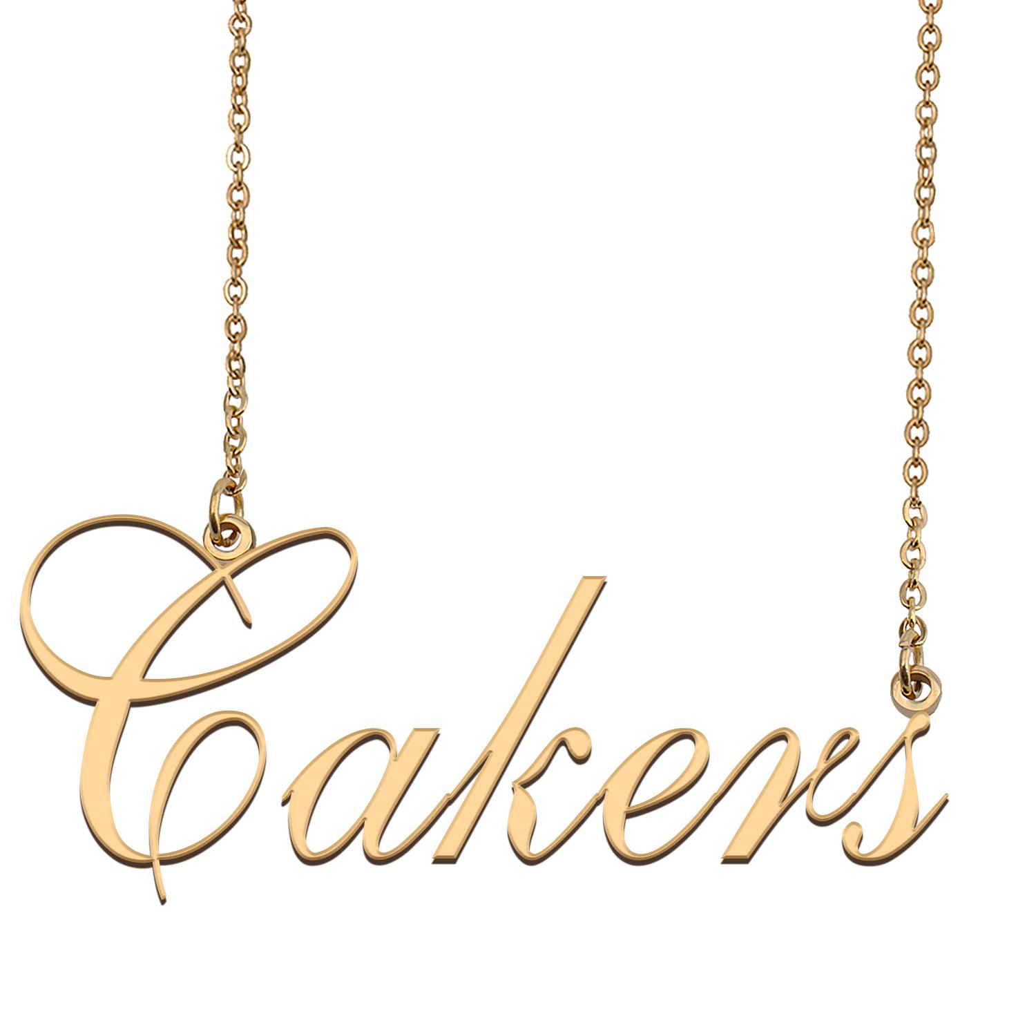 Custom Made Dainty My Name Necklace Best Friendship Jewelry Gifts for Her Canne